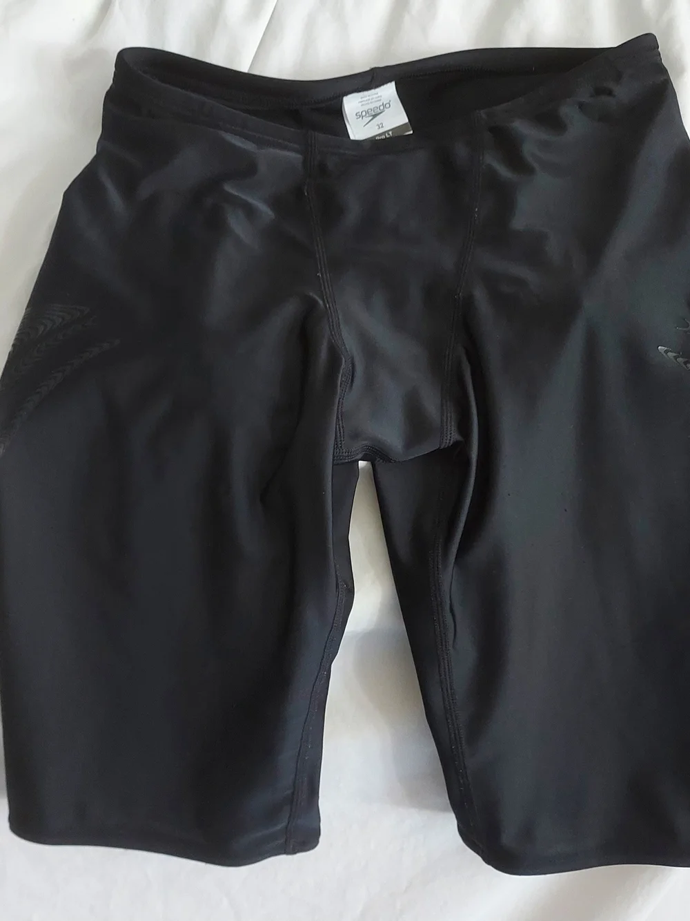 Speedo Black Men's Competitive Swim Jammers